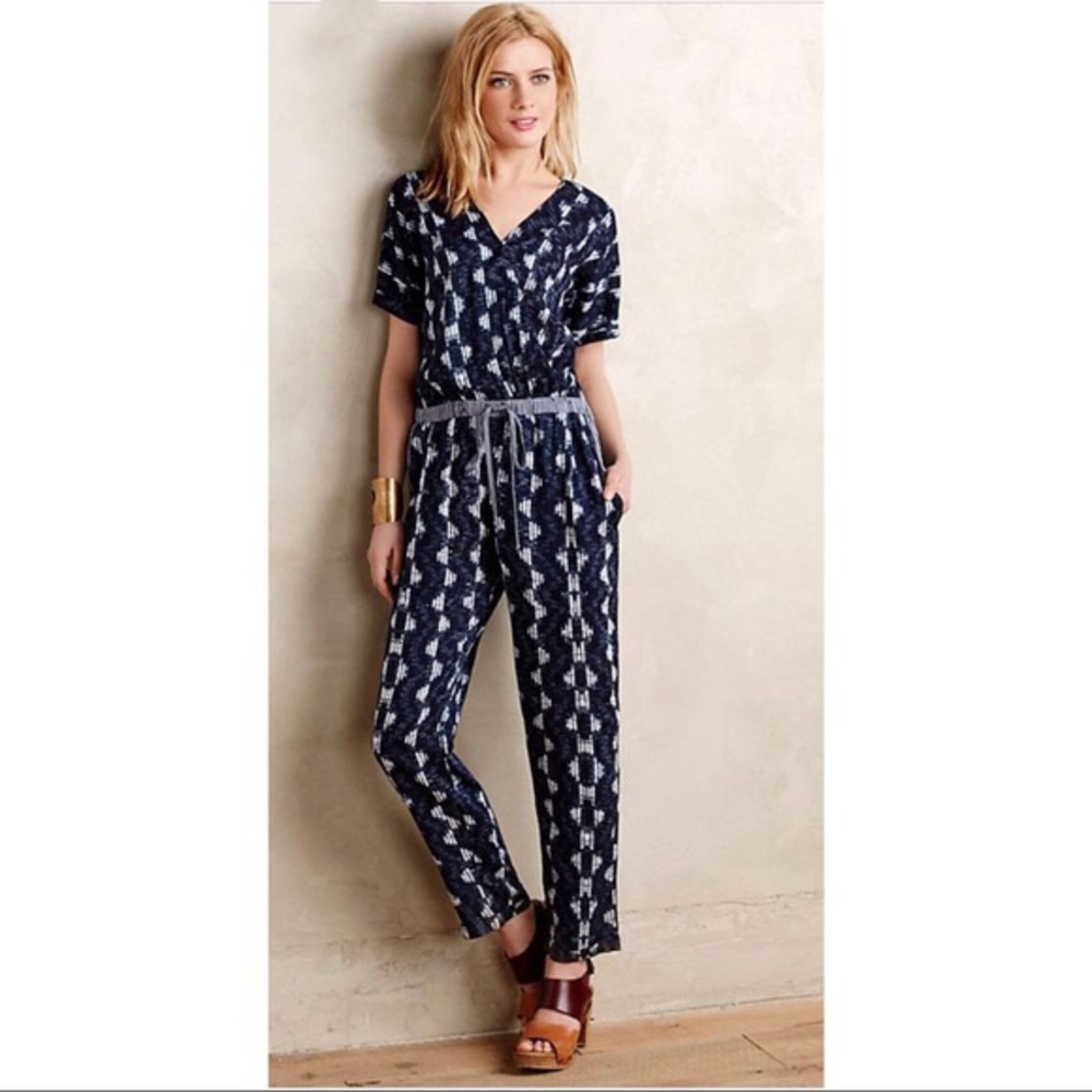 Velvet by Spencer Graham Anthropologie Jumpsuit